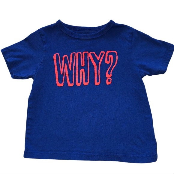 “WHY?” Short Sleeve Tee - Picture 1 of 7